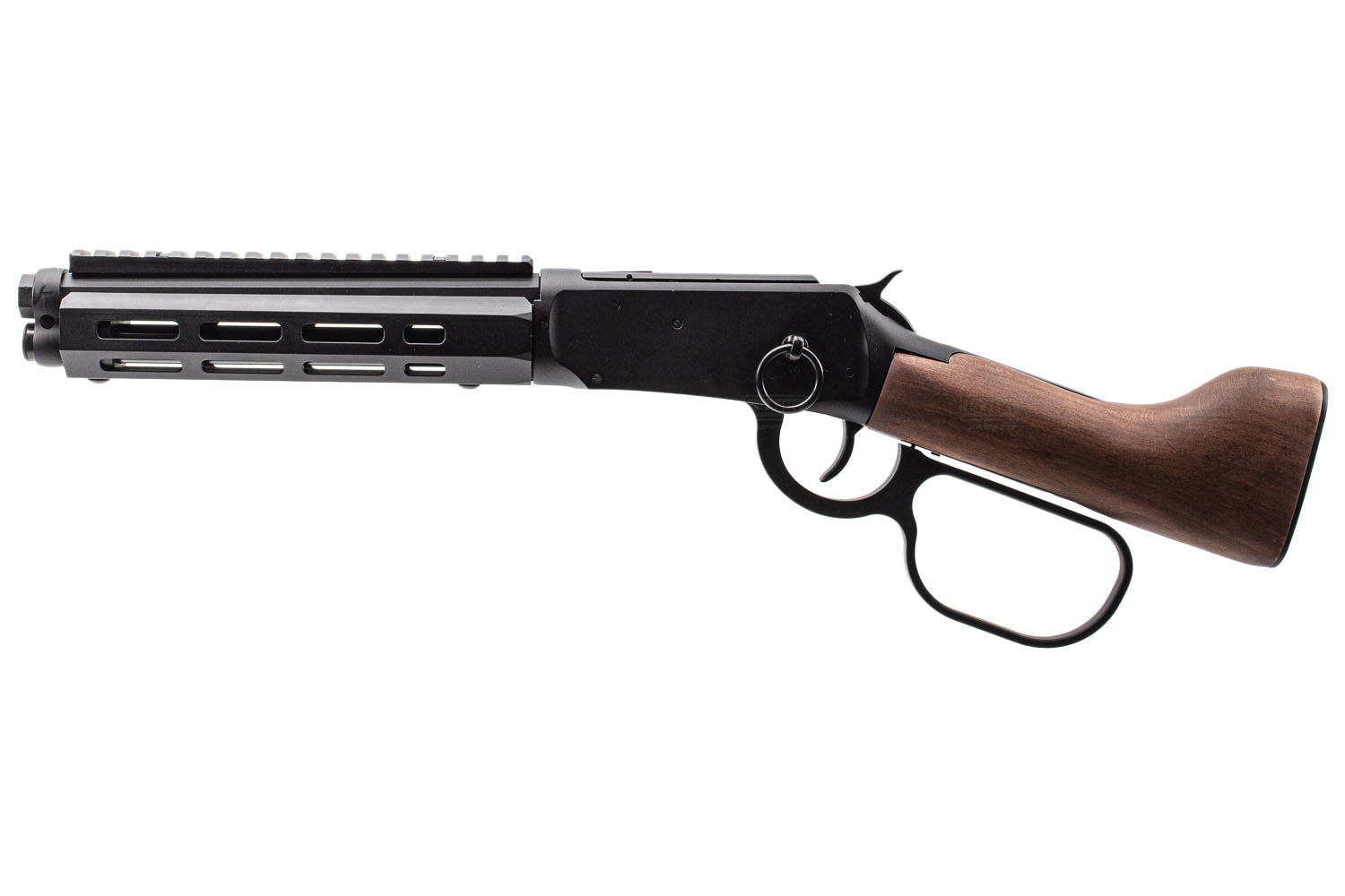 Double Bell Cowboy M1894 Short Type Real Wood Stock Ejection Lever Action Rifle ( CO2 ) ( 6mm Version )