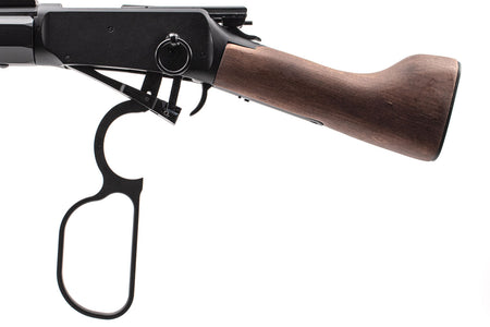 Double Bell Cowboy M1894 Short Type w/ Compensator Real Wood Stock Ejection Lever Action Rifle ( CO2 ) ( 6mm Version )