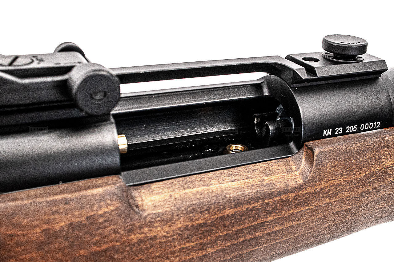 Double Bell M700 Real Wood Stock Gas Bolt Action Airsoft Sniper Rifle