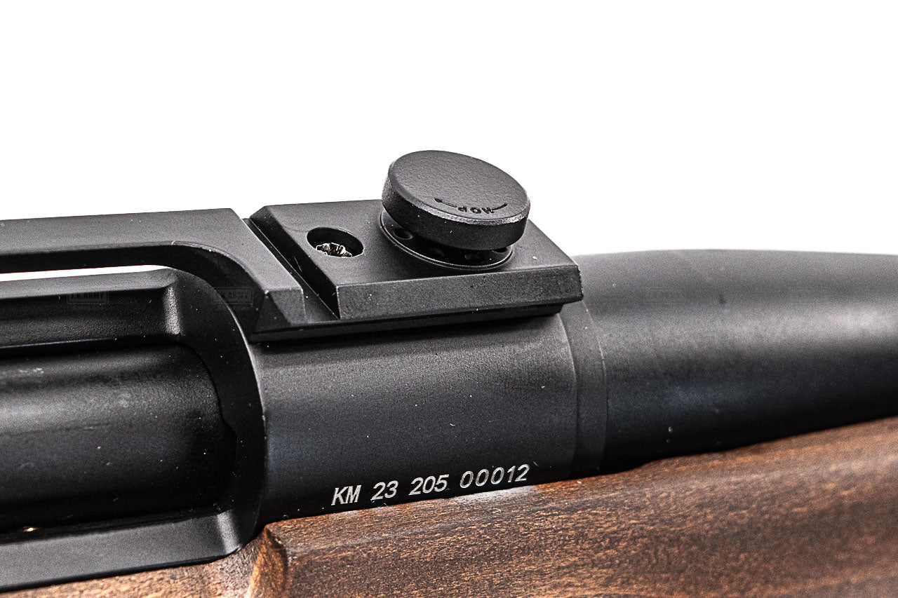 Double Bell M700 Real Wood Stock Gas Bolt Action Airsoft Sniper Rifle