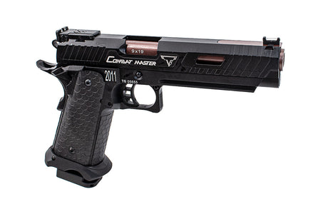 Double Bell TTI Licensed TTI STI Combat Master 2011 Sight Tracker GBB Pistol Airsoft