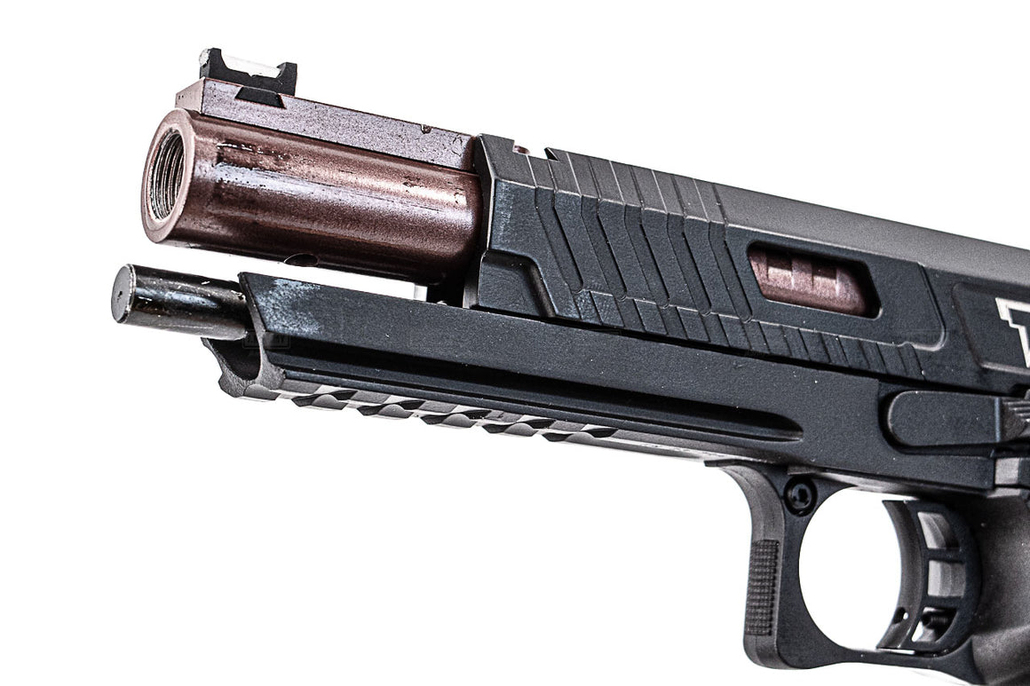 Double Bell TTI Licensed TTI STI Combat Master 2011 Sight Tracker GBB Pistol Airsoft