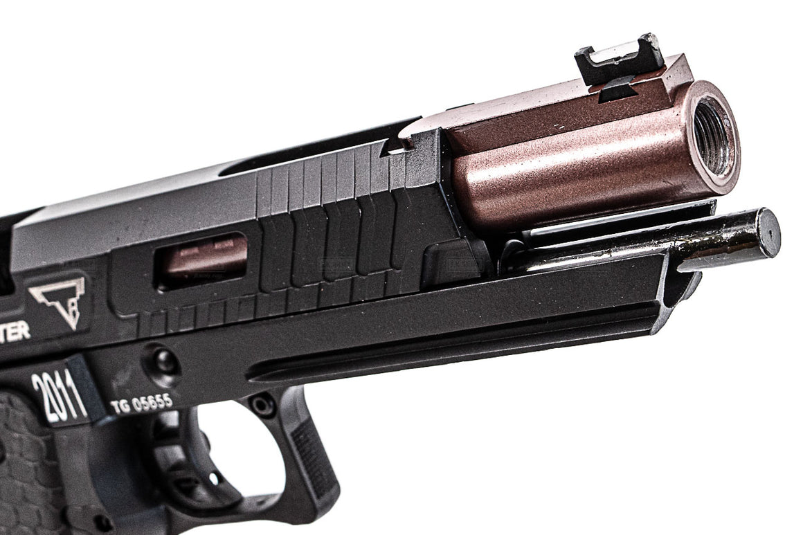 Double Bell TTI Licensed TTI STI Combat Master 2011 Sight Tracker GBB Pistol Airsoft