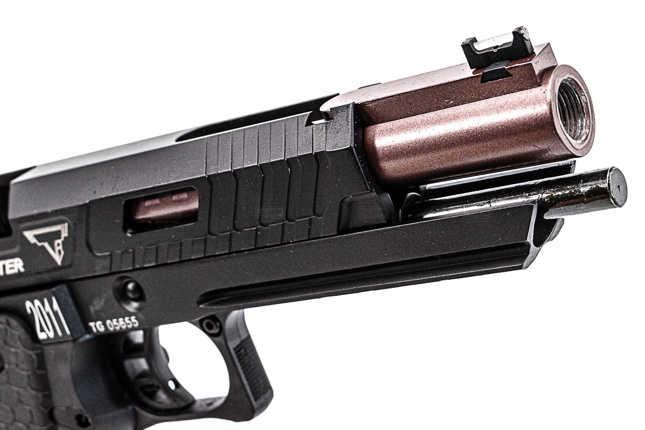 Double Bell TTI Licensed TTI STI Combat Master 2011 Sight Tracker GBB Pistol Airsoft