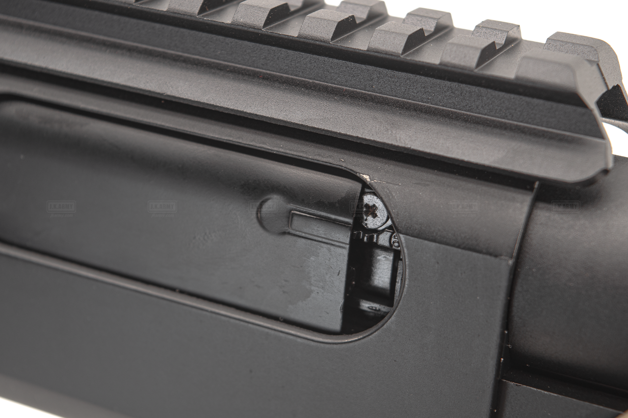 Golden Eagle M870 MP M-LOK Style with Shell Holder Gas Pump Action Airsoft Shotgun ( 3 / 6 Rounds Shooting Mode ) ( Black / Tan )-Tan