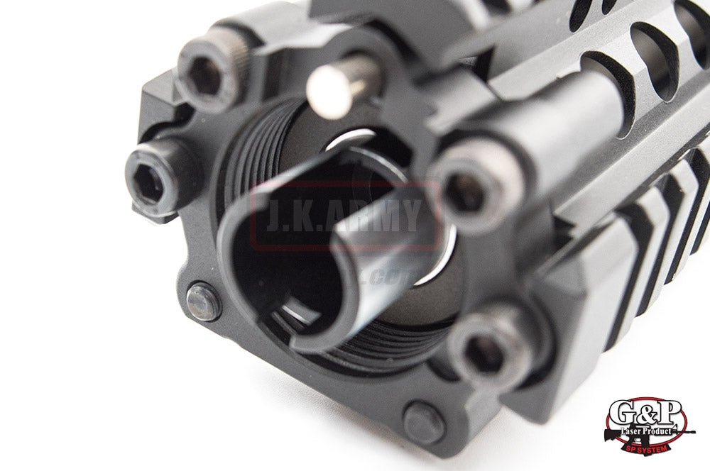 G&P DD M4A1 Rail Front Set for MWS ( BK )