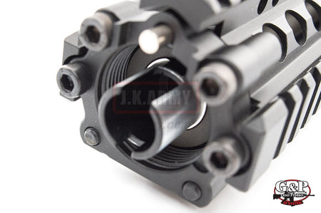 G&P DD M4A1 Rail Front Set for MWS ( BK )