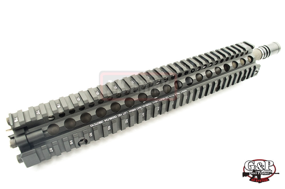 G&P DD M4A1 Rail Front Set for MWS ( BK )