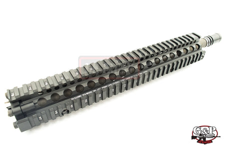 G&P DD M4A1 Rail Front Set for MWS ( BK )