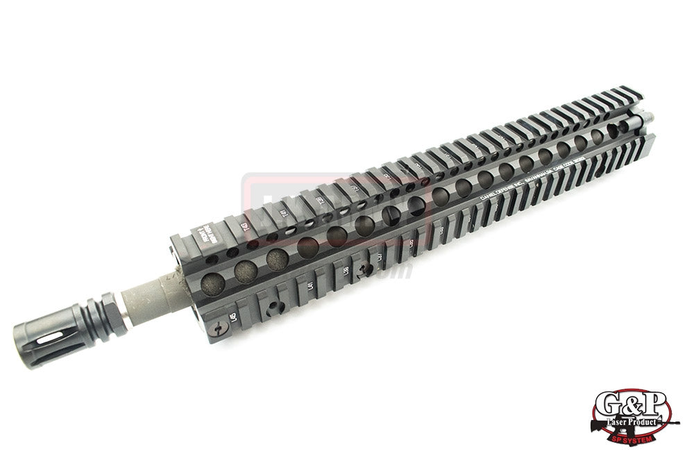 G&P DD M4A1 Rail Front Set for MWS ( BK )