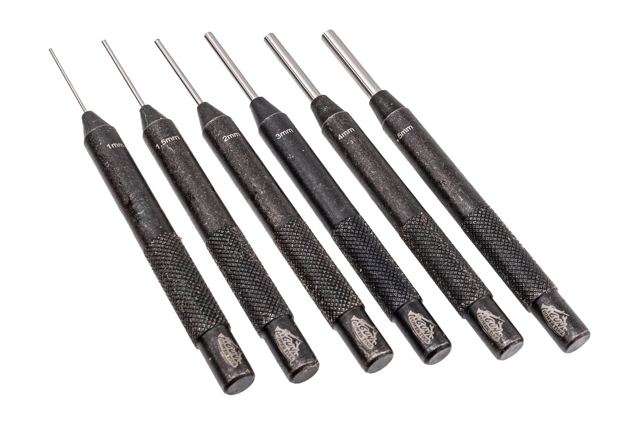 Gun Power Tool GPT Pin Punch Set ( 6 Pieces Set ) -Olive Drab