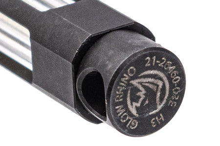 Glow Rhino CNC Steel Tritium Glow Fob -Green