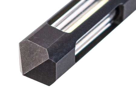 Glow Rhino CNC Steel Tritium Glow Fob -Green