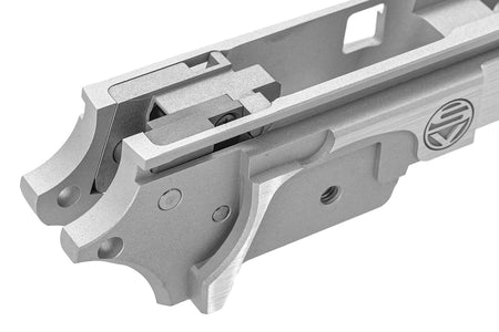 Gunsmith Bros CNC Aluminum SV Style 3.9" Frame For Marui TM Hi-Capa 5.1 GBBP Series -Silver