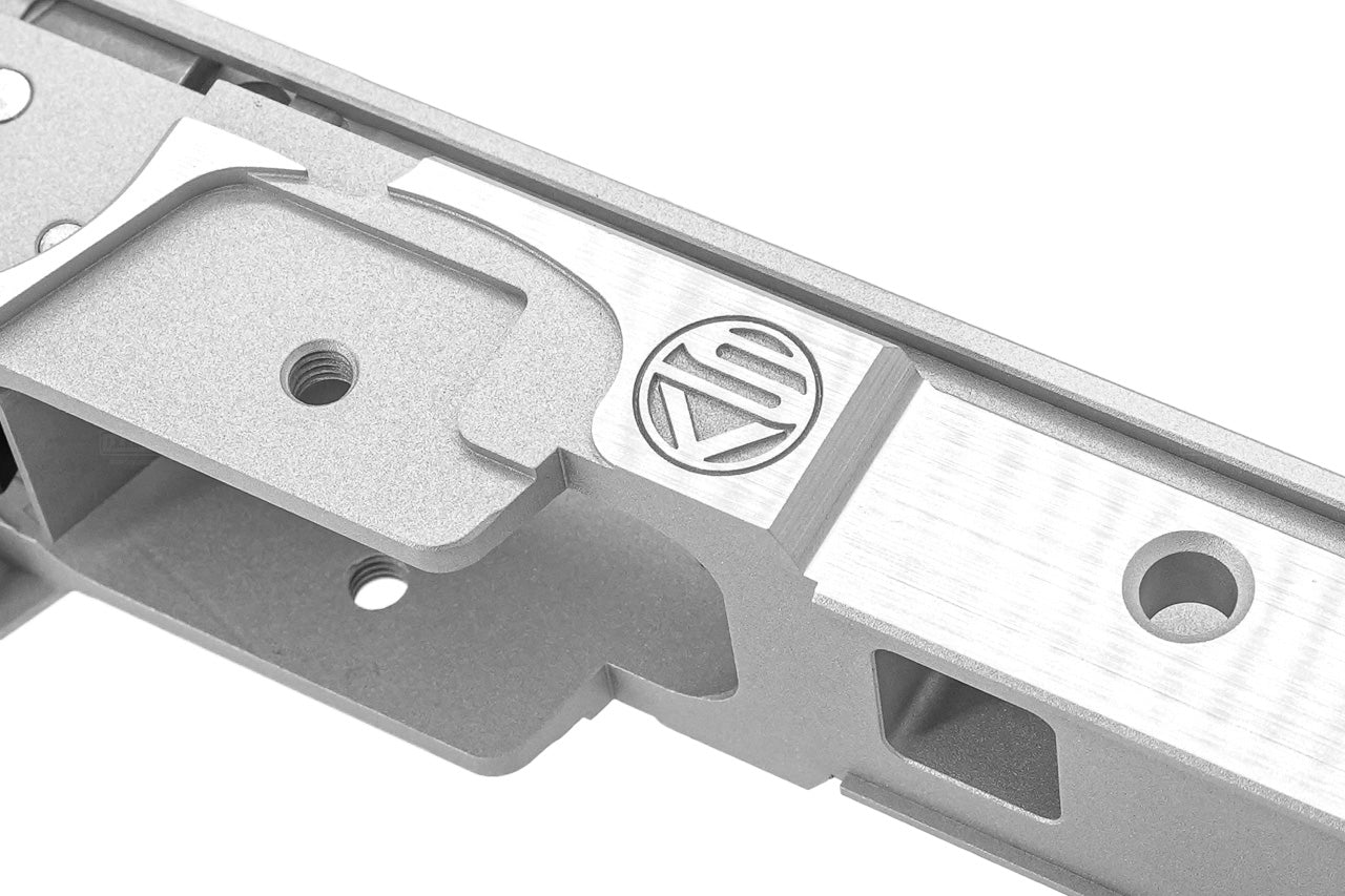 Gunsmith Bros CNC Aluminum SV Style 3.9" Frame For Marui TM Hi-Capa 5.1 GBBP Series -Silver