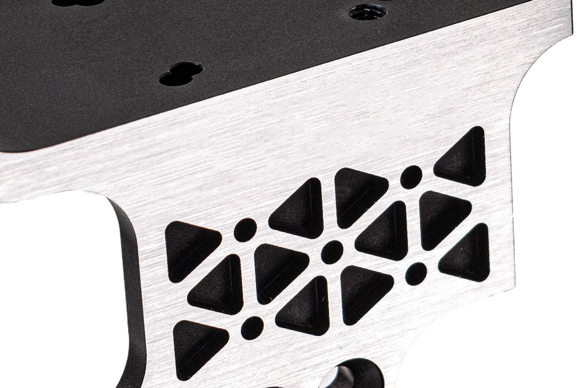 Gunsmith Bros Aluminum Limcat Style Universal Optic Mount For Marui TM Hi-Capa GBBP Series-Silver