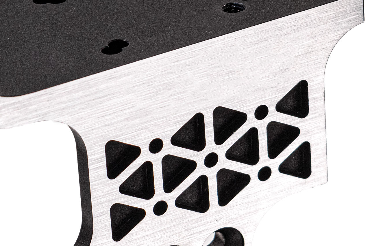 Gunsmith Bros Aluminum Limcat Style Universal Optic Mount For Marui TM Hi-Capa GBBP Series-Silver