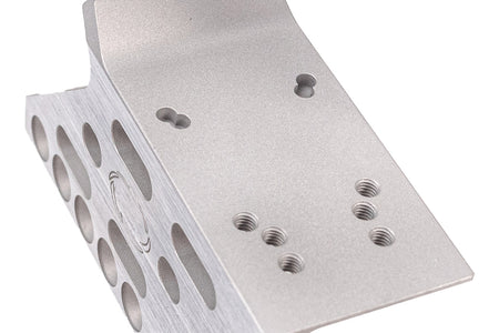 Gunsmith Bros Aluminum ST Style Universal Optic Mount For Marui TM Hi-Capa GBBP Series-Silver