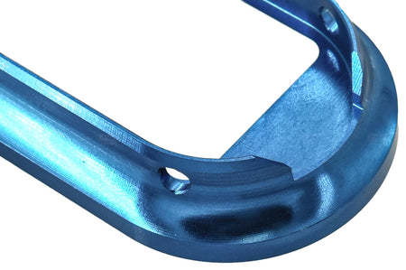 Gunsmith Bros CNC Aluminum INF Style Magwell For Marui TM Hi-Capa GBBP Series -Silver