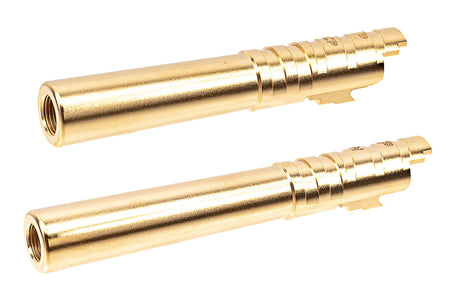 Gunsmith Bros SVP SV Style Steel Outer Barrel For TM Hi-Capa GBBP Airsoft Series ( Gold )-For Hi-Capa 4.3 GBBP