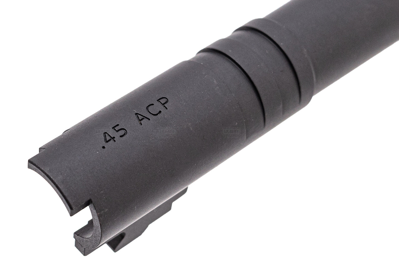 Gunsmith Bros 14mm CCW Threaded Outer Barrel For Marui TM Hi-Capa 5.1 GBBP Series -Silver