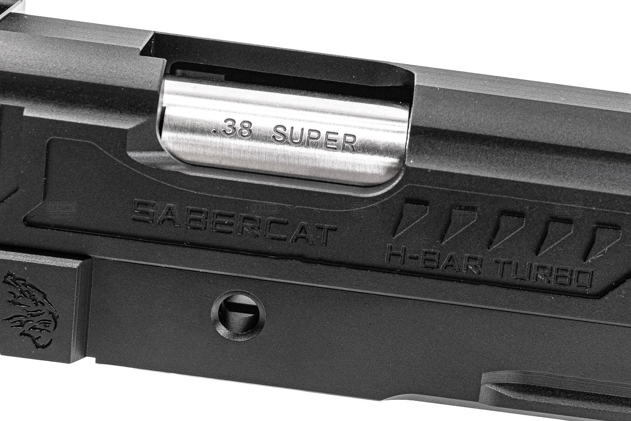 Gunsmith Bros Limcat Style Saber Cat Open Slide Set For Marui TM Hi-Capa GBBP Series -Silver