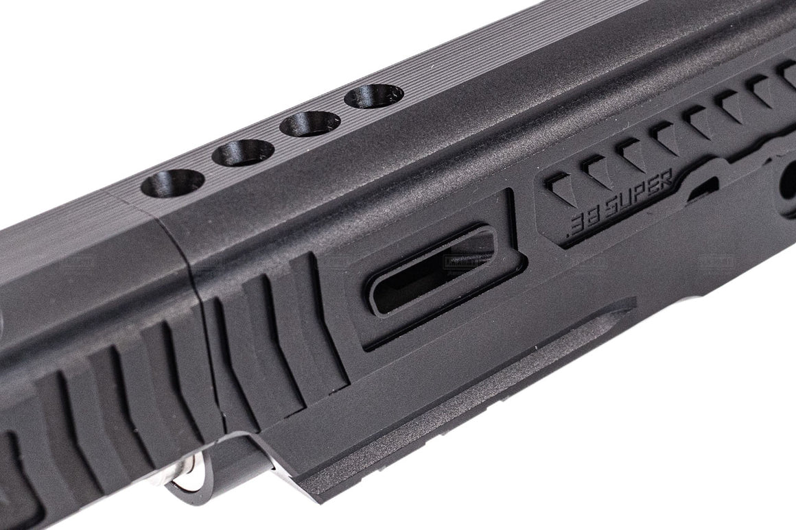 Gunsmith Bros Limcat Style Saber Cat Open Slide Set For Marui TM Hi-Capa GBBP Series -Silver