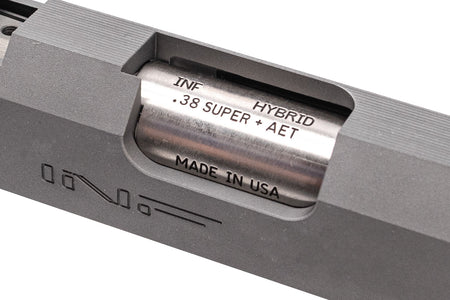 Gunsmith Bros CNC Aluminum INF Style IMM ORG. Slide Set For Marui TM Hi-Capa GBBP Series -Silver