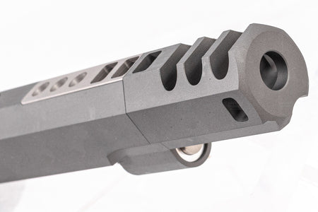 Gunsmith Bros CNC Aluminum INF Style IMM ORG. Slide Set For Marui TM Hi-Capa GBBP Series -Silver