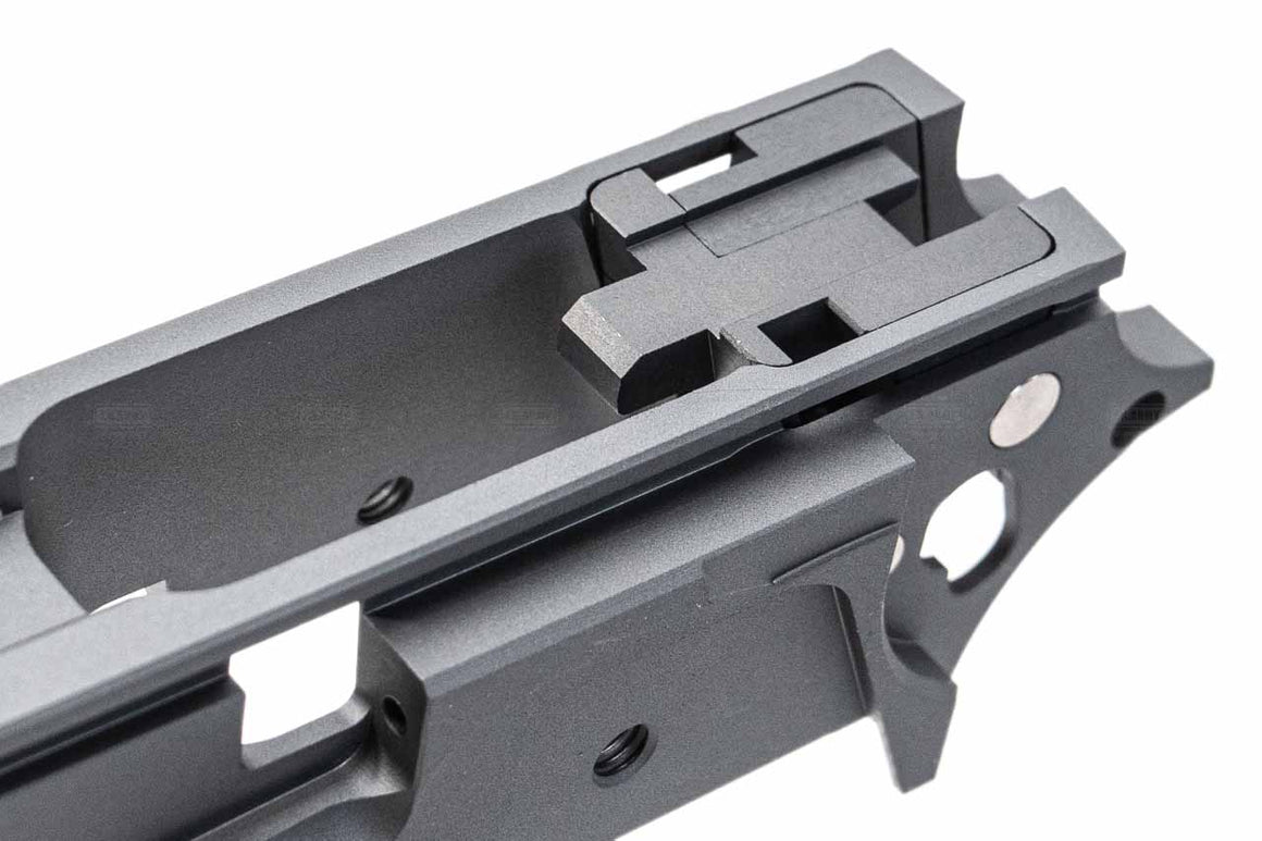 Gunsmith Bros LimCat Style Concealed Comp Carry Optic Slide Kit For Marui TM Hi-Capa GBBP Series-Silver