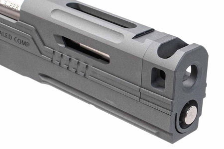 Gunsmith Bros LimCat Style Concealed Comp Carry Optic Slide Kit For Marui TM Hi-Capa GBBP Series-Silver