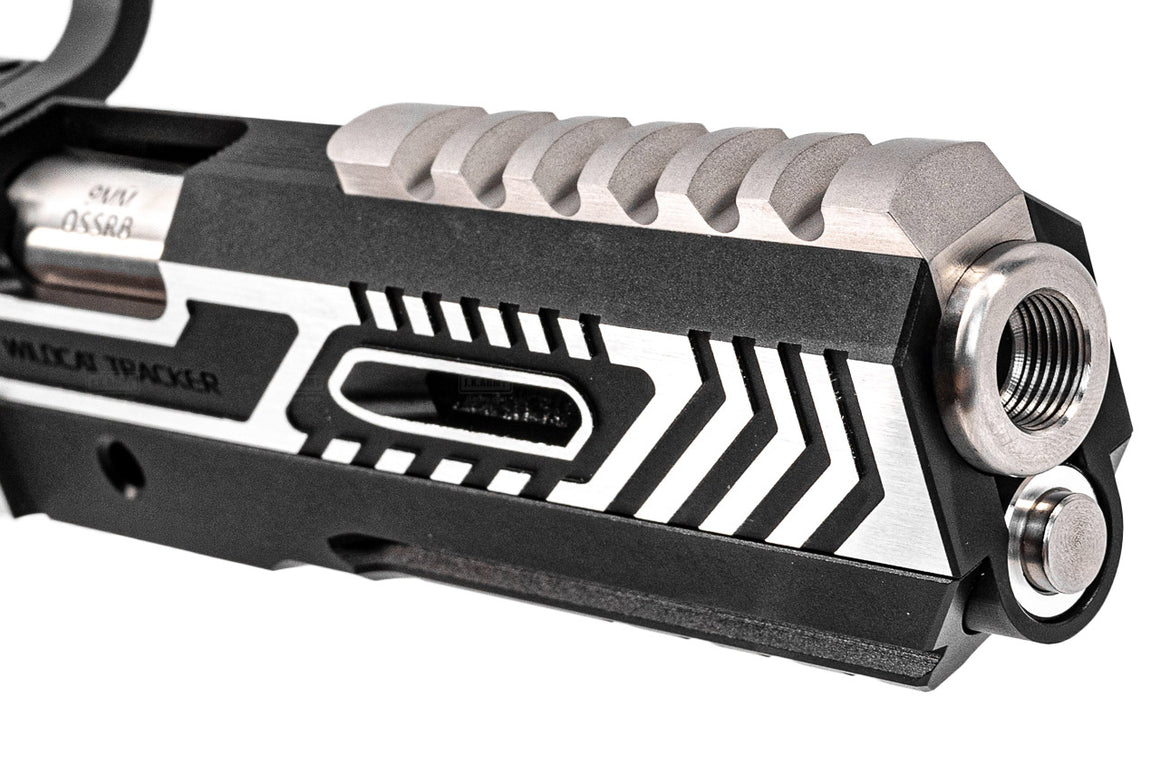 Gunsmith Bros Limcat Style Tracker Optics Standard Slide Set For Marui TM Hi-Capa GBBP Series -2 Tone