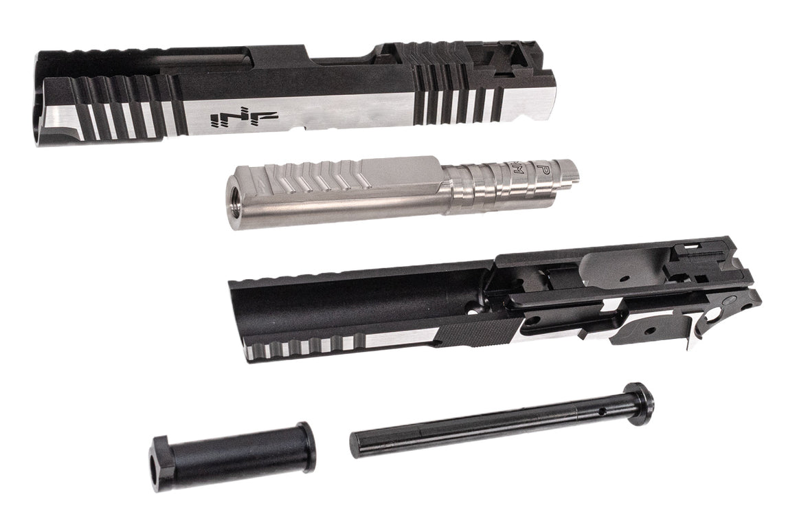 Gunsmith Bros INF Style FORMULA Sight Tracker Kit For Marui TM Hi-Capa GBBP Series -Silver