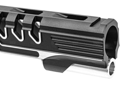 Gunsmith Bros CNC Aluminum Limcat Style Protector 5.1 Slide For Marui TM Hi-Capa 5.1 GBBP Series -Silver