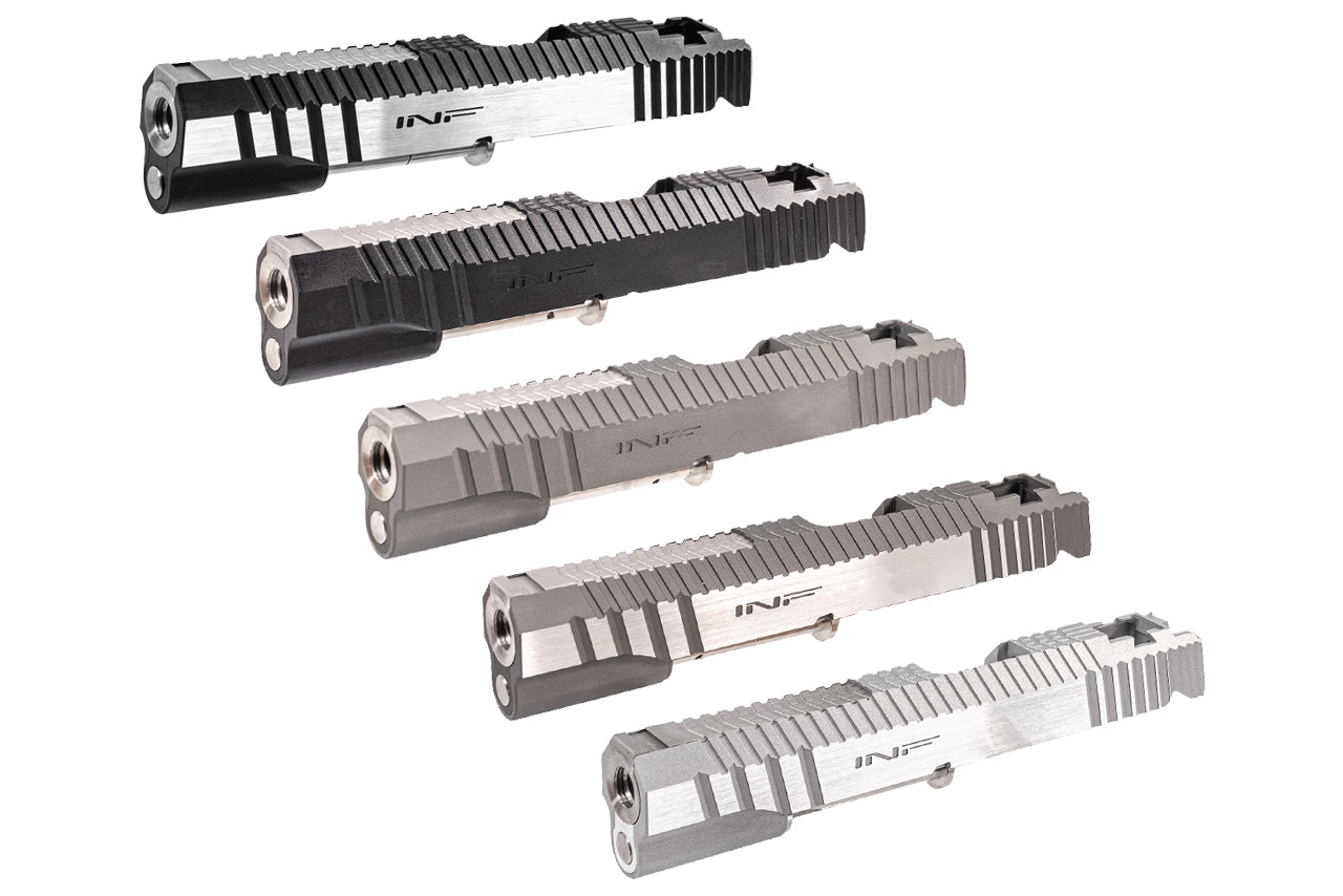 Gunsmith Bros INF Style ARROW Sight Tracker Kit For Marui TM Hi-Capa GBBP Series -Silver