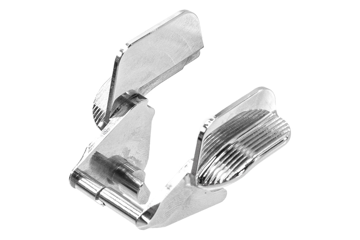 Gunsmith Bros Steel LC Type Shielded Thumb Safety For Marui TM Hi-Capa GBBP Series-Black