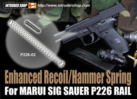 Guarder Enhanced Recoil / Hammer Spring for MARUI / KJ / WE P226 ( 150% )