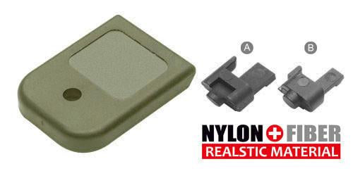 Guarder G-Series GBB Magazine Base ( Standard OD ) ( Marui Model 17 )