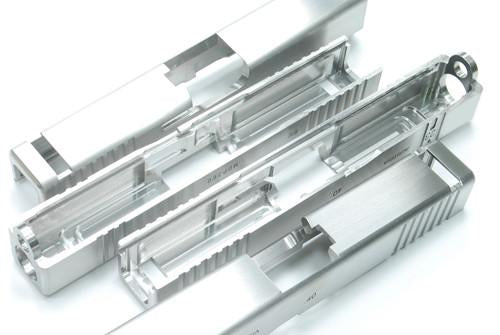Guarder Stainless CNC Slide for KJ WORK G19 Custom ( Silver )