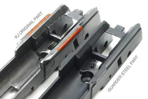 Guarder Steel Front Base Rail Mount for KJ Model 19 / 23 / KP-03 ( Black ) ( Trigger Housing )