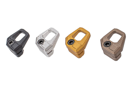 GUNDAY Enlarged Mag Release for APFG MPX-K / MCX GBB Series-DDC ( Desert Dirt Color )