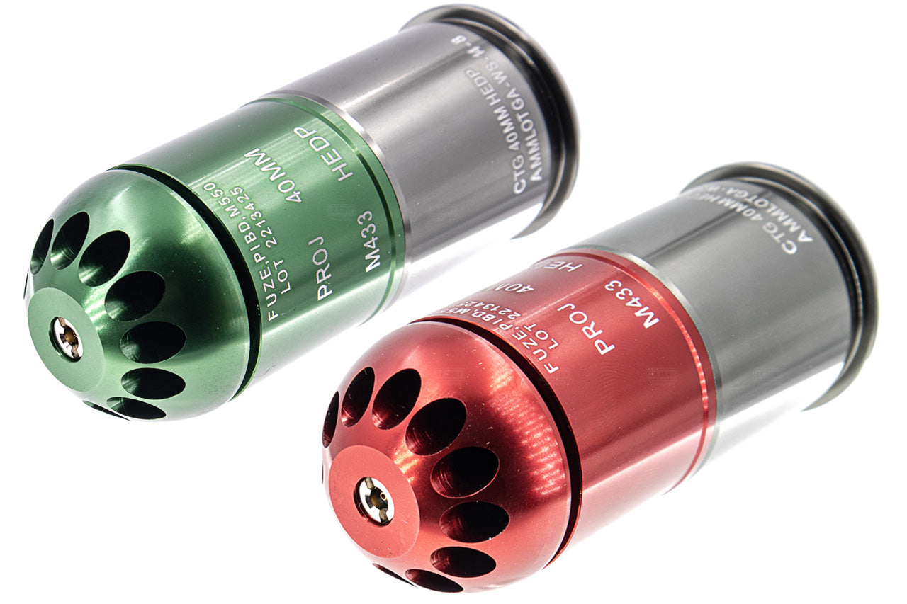 GUNDAY 98 Rounds 40mm Airsoft Grenade Cartridge-Type B