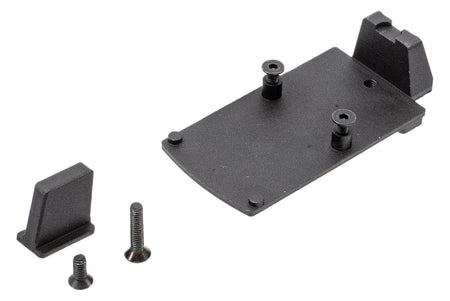 GUNDAY RMR Mount Base with Sight Set For Umarex / VFC Glock System ( for G19X , G19 Gen4, G17 Gen5, G45 etc. )