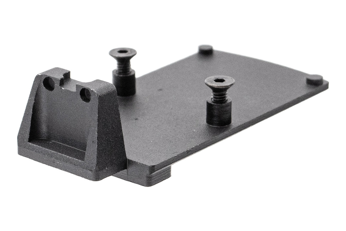 GUNDAY RMR Mount Base with Sight Set For Umarex / VFC Glock System ( for G19X , G19 Gen4, G17 Gen5, G45 etc. )