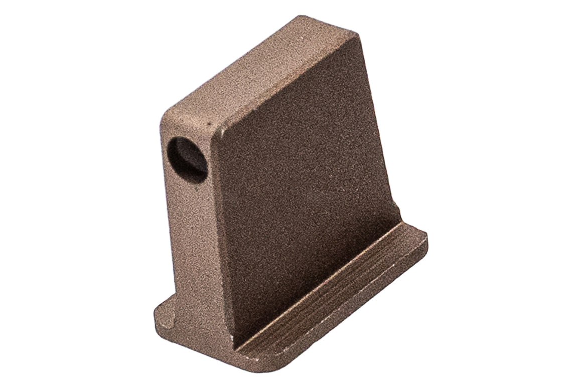 GUNDAY RMR Mount Base Tan with Sight Set For Umarex / VFC Glock System ( for G19X , G19 Gen4, G17 Gen5, G45 etc. )