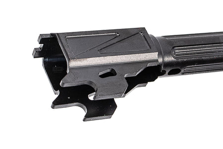 GUNDAY Steel 14mm CCW Fluted Outer Barrel For SIG AIR / VFC P320 M18 / X Carry GBBP