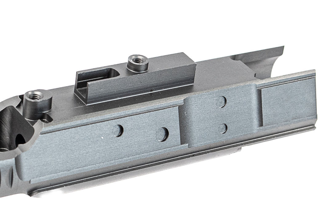 GUNDAY Aluminum R Style Bolt Set For Marui TM MWS GBBR Series ( w/ Unicorn Complete Nozzle Set )-Blue