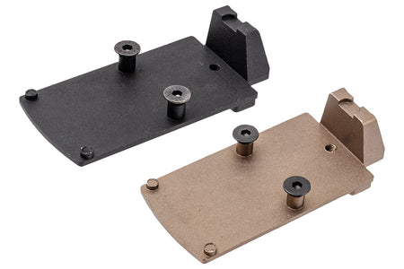GUNDAY RMR Optic Mount Base with Sight For Marui TM / WE G Model GBBP Series-FDE