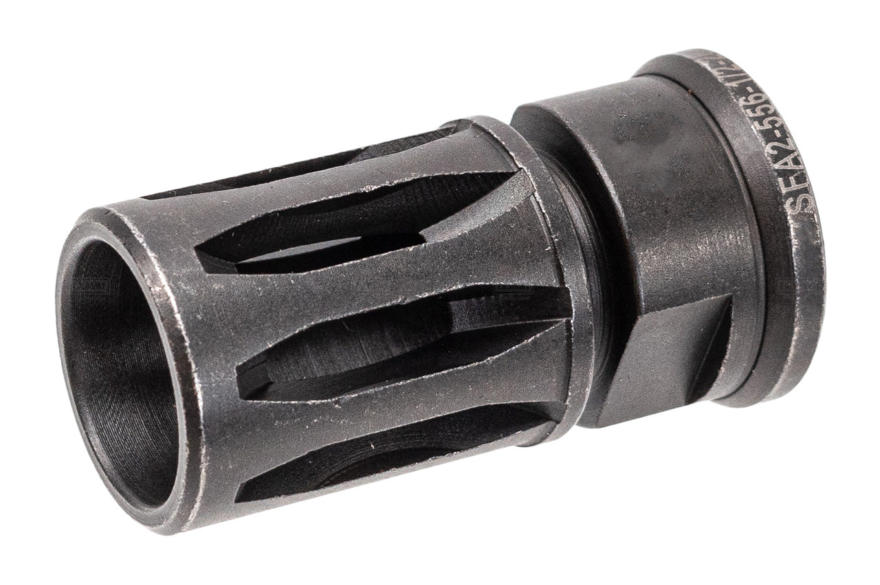 GUNDAY SFA2-556 Style 14mm CCW Steel Muzzle Break