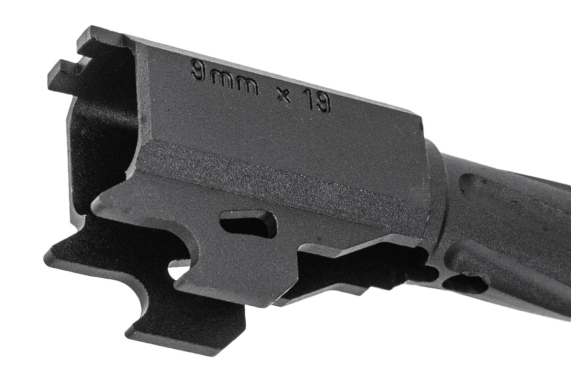 GUNDAY Twisted 14mm CCW Threaded Outer Barrel For SIG AIR / VFC P320 M18 X Carry GBBP Series -Gold